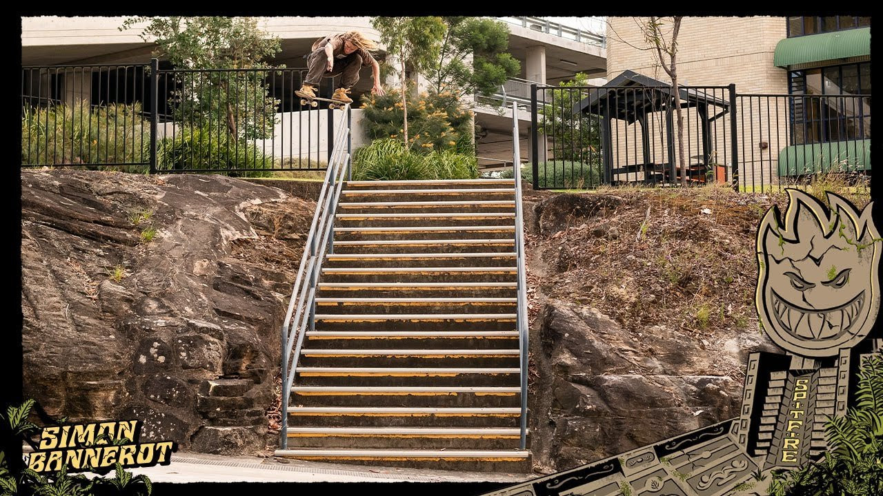 Mega-ditches, rock rides, and one unimaginable Oakland ender, Simon Bannerot's globetrotting ATV skills are in full effect for his new Spitfire part.<br /><br />Edited by Mack Scharff <br />Photo by Wade McLaughlin