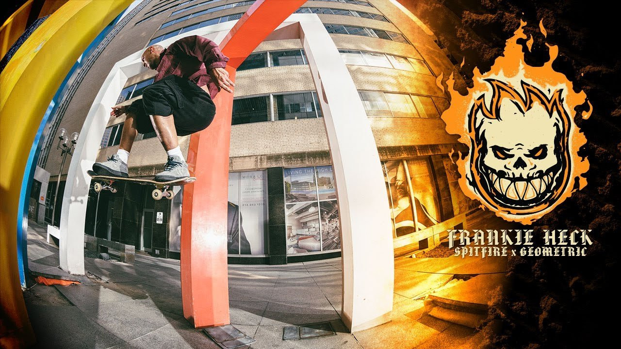 Frankie Heck comes correct for Spitfire & Geometric Skateshop. With Mobb Deep on the track, Frankie keeps it moving from the shop's home turf in Texas, to Florida, NY & LA.<br />Filmed and Edited by Will McCarthy. Additional filming Nico Marti, Jorge Villagomez, Omar Massiah, Bobby McCutchen, & Richard Perry.
