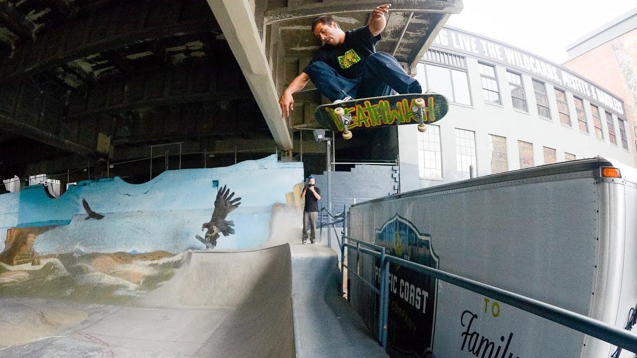 Three SOTYs and a solid squad from the 'Fire scorch across Burnside's sacred 'crete. Three decades in, the bridge still provides.<br /><br />For more from Spitfire visit Spitfirewheels.com<br /> <br /> Keep up with Thrasher Magazine here:<br /> http://www.thrashermagazine.com<br /> http://www.facebook.com/thrashermagazine<br /> http://www.instagram.com/thrashermag<br /> http://www.twitter.com/thrashermag