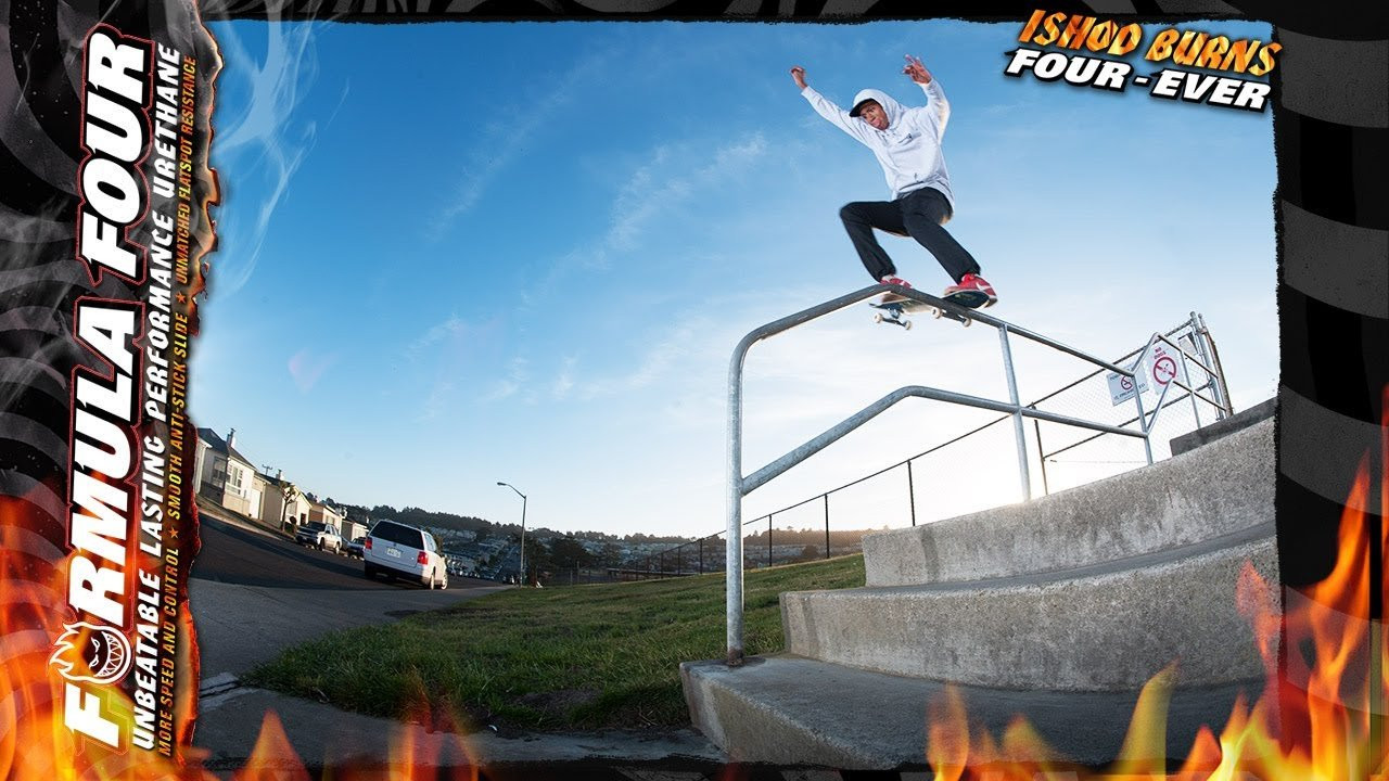 Ishod Wair. Spitfire Formula Four. Burn Fourever. <br />Watch and win your own set of Formula Four Wheels.<br /><br />2 winners will be picked to win a set of the new Formula Four Wheels. <br /><br />For more go to:<br /><br />http://instagram.com/spitfirewheels<br /><br />http://spitfirewheels.com/<br /><br />https://www.facebook.com/spitfire.wheels
