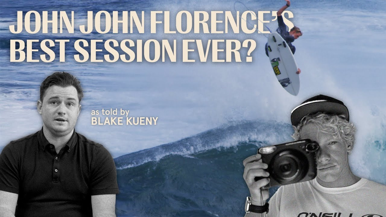Blake Kueny is long-time filmer of John John Florence and the man behind some of his best films (View From A Blue Moon, anybody?) <br /><br />The best surfing Blake’s seen happened in Western Australia in 2012. Albee Layer and Matt Meola were there, pushing John to absurd heights (and rotations). <br /><br />Turns out there’s a hell of a backstory. We’ll let Blake take it from here.