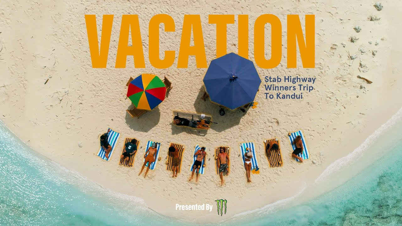 Watch Stab Highway California Presented By Monster Energy here: https://stabmag.com/premium/stab-highway-california-presented-by-monster-energy-episode-1/<br /><br />Seeing as Stab is in the storytelling business, we rarely get the chance to create straightforward surf cinema.<br /><br />In contrast, this trip was meant to be straight out of the Kai Neville* playbook — really good surfers in really good waves, a few funny moments in between, catchy tunes on top, aaaaand cut. <br /><br />Everything was on track for a seamless production.<br /><br />We had a top-tier cast, five filmers on deck, and the location was a guaranteed score (famous last words).<br /><br />Cue the worst Ments forecast of the season, our main filmer’s RED crashing upon arrival, and one of our marquee surfers pulling out at the last minute. <br /><br />As Danny J told us, surf films are hard. But this was some Murphy’s Law type shit. <br /><br />Of course, the remaining surfers couldn’t have cared less. This trip was the reward for winning their respective Stab Highway series in Australia and California. And in their minds, lounging around at a tropical resort, deleting beers, spearing fish, and surfing when it suited was hardly a dilemma. <br /><br />But, it also wouldn’t make for a compelling piece of content. <br /><br />So our production team started scheming. Conspiring. Coconut-rumming. And when the surfers were properly lubricated, we pitched them on a slightly different type of film. One that relied less on world-class waves and feats of aquatic excellence, more on…vacation things. Sunbathing, super yachts, existential introspection. Maybe a high-stakes relay race or two. <br /><br />I’m not sure if the surfers ever fully agreed with our pivot, but they went along with our stupid ideas for 10 days with very little push-back — and for that, we’re grateful. <br /><br />The resulting surf film is goofy and satirical, of course, but it’s also a fairly accurate depiction of our stay at Kandui Resort. There’s some surfing, plenty of drinking, a whole lot of laughs, and all of it flanked by a shameless wannabe trying to convince pro surfers to play his silly games.<br /><br />So thanks to our surfers (Jaleesa Vincent, Shaun Manners, Wade Goodall, Coby Perkovich, Eric Geiselman, Eithan Osborne, Ian Crane, Ivy Miller, Noah Wegrich, and Balaram Stack) for having a hell time and indulging our very worst ideas, filmers (Mikey Mal, Ben Judkins, Fede Vanno and the Kandui crew) for putting in the long hours, our editor (Will Stiles) for putting in the work and making sense of this helter skelter hard drive, and of course Monster and Kandui Resort, without whom none of this would have been possible.<br /><br />‘Vacation’ presented by Monster Energy mightn’t the hi-fi surf film we’d promised, but we hope that this taste of Stab Highway makes you nostalgic for series past and excited for what’s to come — Monster has just confirmed that we’re back on in 2023, and this time we’re heading to Europe!