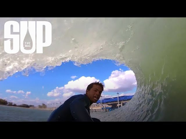Maui waterman Kai Lenny gets an opportunity to go SUP surfing at Kelly Slater's famous Surf Ranch.