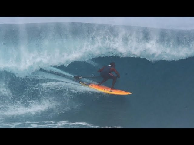 Footage from Brazilian Lucas Medeiros of his recent trip to Hawaii where he scored massive barrels and huge waves and famed spots included Jaws.