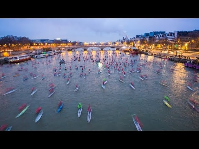Highlights from the 2017 Nautic SUP Paris Crossing featuring 700 paddlers going for broke on the River Steine in a race across Paris, the biggest gathering of competitors in SUP racing history. More info: supmag.co/2bs6k5 <br />Video courtesy of Georgia Schofield/Starboard SUP