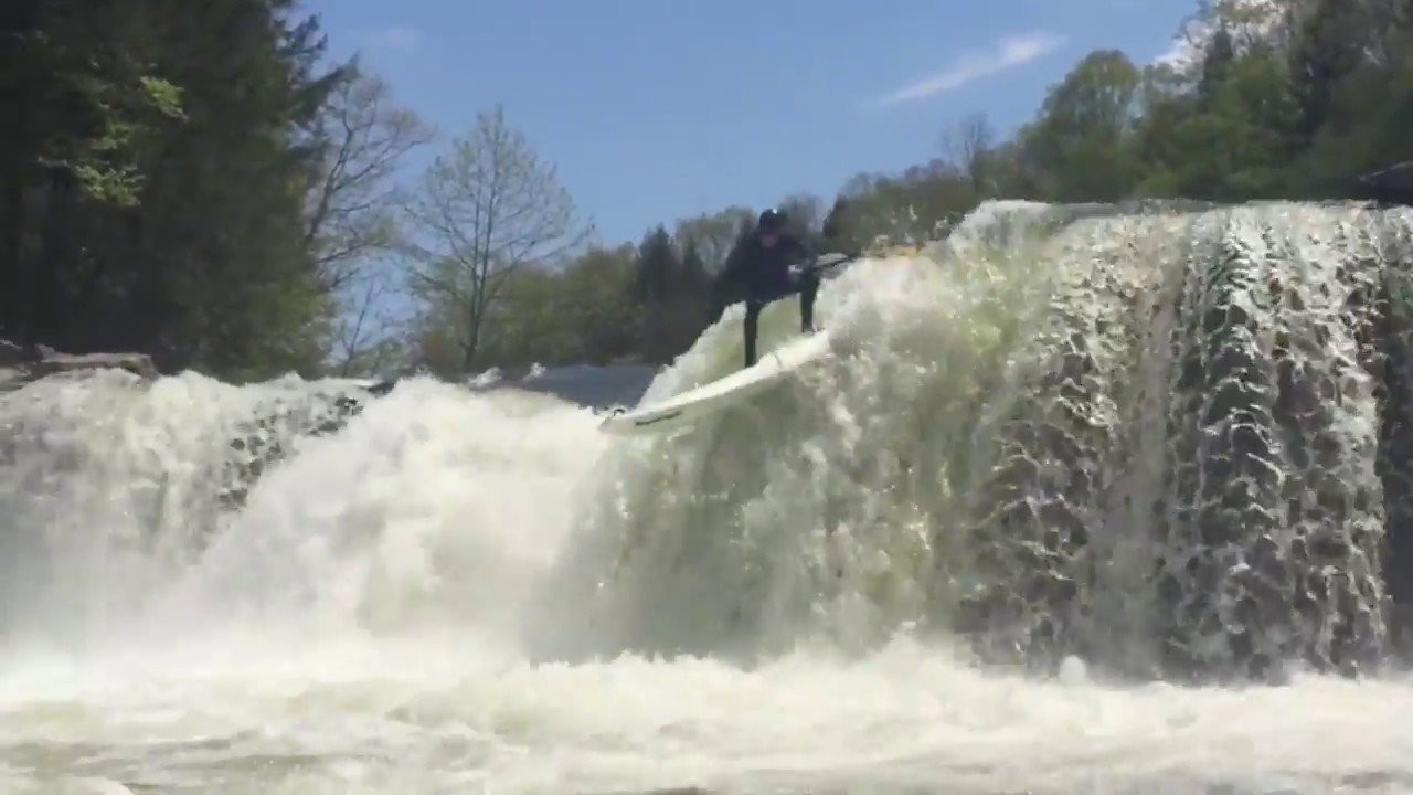Spencer Lacy charges into the frontier of whitewater SUP with a compilation of standup paddling clips from the river you need to see to believe.