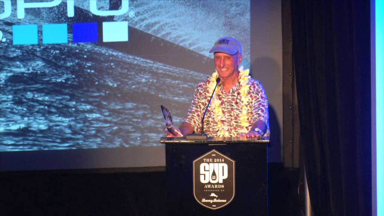 Surfing and standup paddling legend Mickey Muñoz was awarded the Lifetime Achievement award for his dedication and contributions to the sport.