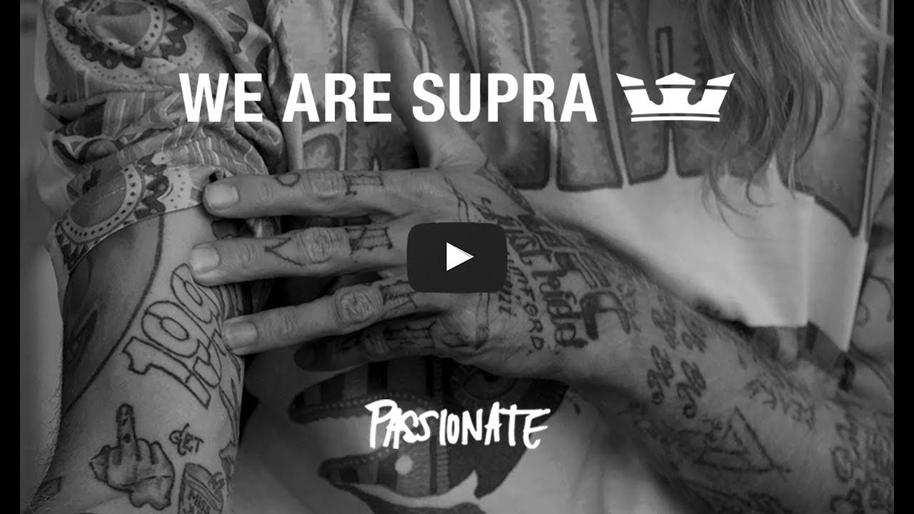 SUPRA pro, Lizard King, describes what makes him SUPRA PASSIONATE with a narration explaining the early influence of his father, motorcycles, fellow skateboarders and motor sport legend Travis Pastrana. <br /><br />________________________________________________________________<br /><br />#WEARESUPRA #SUPRAPASSIONATE