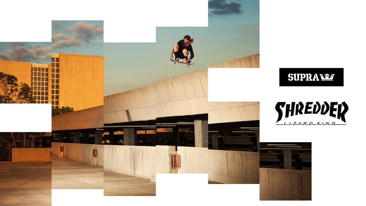 Skateboarding is all about finding a way to do something new, or something old in a new way. In an era of copycats and one-uppers, Lizard King managed to carve out his own corner in skateboarding by doing the tricks he liked, where he liked, and all with his own signature style. <br /><br />It is in that vein that we present the all-new Shredder low top. We’ve taken the traditional vulcanized skate shoe that we’ve all grown to love and adapted it to meet Lizard’s own tastes and needs. Shredder offers a classic, straightforward design updated to meet the demands of modern skateboarding. A long, clean vamp offers exceptional board flick while a canvas quarters provides ventilation and small rifts between the materials improve the lifespan of the shoe. A new, dual traction sole provides exceptional grip and board feel and a lightly padded interior of Drilex mesh aids in wicking away moisture and keeping your feet cool. <br /><br />Hit up your local SUPRA Footwear retailer to grab a pair, or go to http://www.supraskateboarding.com. <br /><br />SITE: http://www.suprafootwear.com<br />FACEBOOK: http://www.facebook.com/suprafootwear<br />TWITTER: http://www.twitter.com/suprafootwear<br />INSTAGRAM: http://instagram.com/suprafootwear<br />PINTEREST: http://www.pinterest.com/suprafootwear<br />TUMBLR: http://www.suprafootwear.tumblr.com/<br />VIMEO: http://www.vimeo.com/suprafootwear