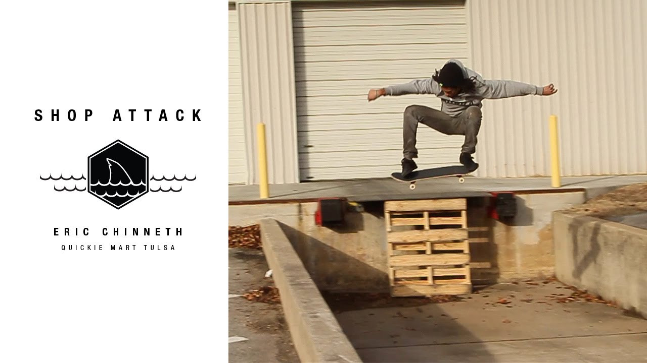 For this Shop Attack we take you to Tulsa, OK to highlight one of their<br />local rippers and Supra Flow Rider Eric Chinneth<br /><br />Shop Attack is our new feature highlighting our shop flow riders around the world via some good hometown skateboarding.<br /><br />Video By:<br />@jono_photo <br />Eric Chineth<br />@ericchinneth<br />Quickie Mart Skate Shop<br />@quickiemart_tulsa<br /><br />www.SupraSkateboarding.com