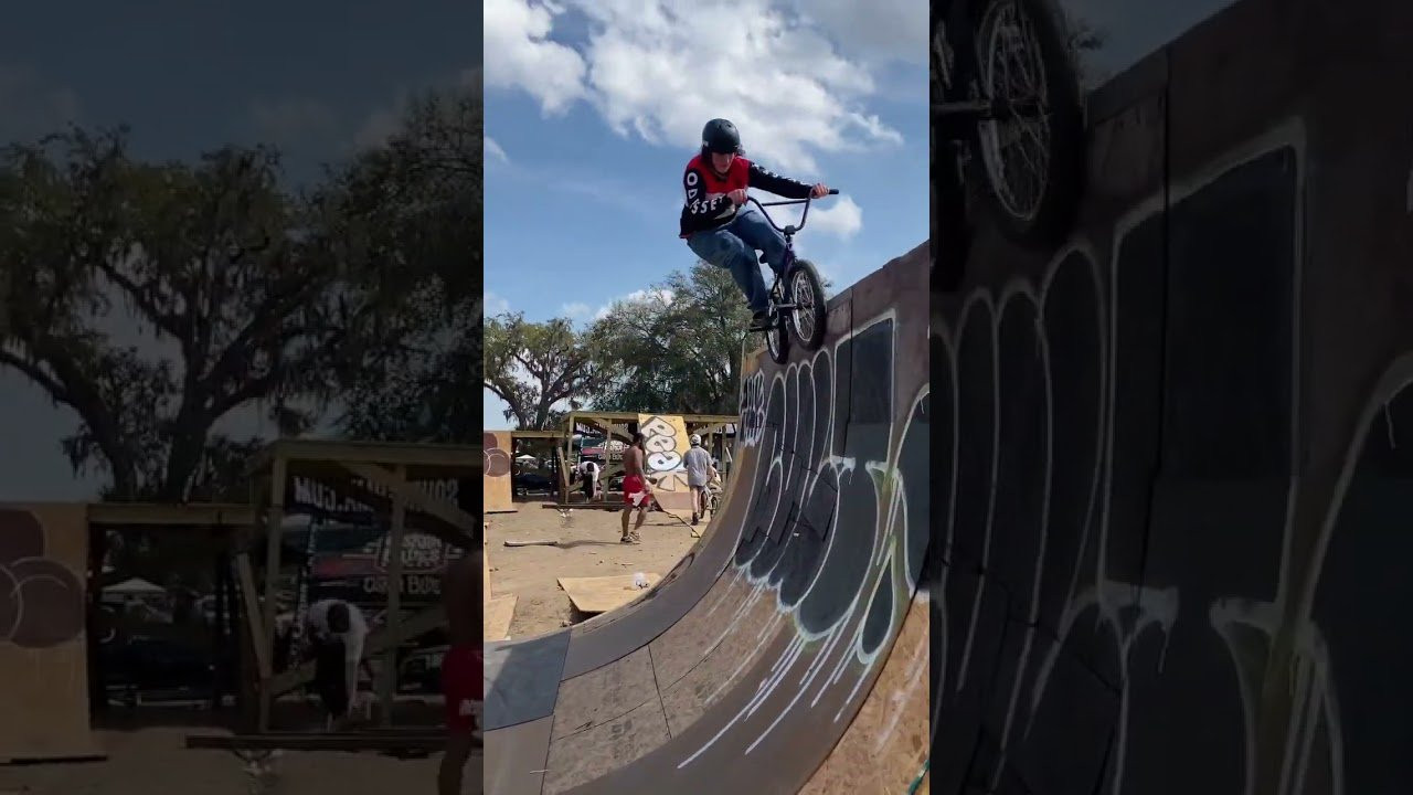 kid rips!!<br /><br />#bmx #biking #swampfest