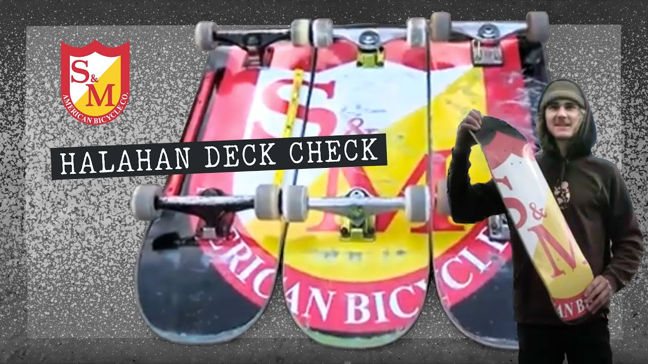Yes, we are a bike company. But we skate too - and so does half the team! Enter the Big Shield 3 Deck Set - suitable for shredding or admiring. <br /><br />There are three Halahan Bros and three boards in this set, so who better to build 'em and shred them, right? Enjoy these Deck Checks!<br /><br />https://www.sandmbikes.com/product/merch/accessories/sm-big-shield-3-deck-set/