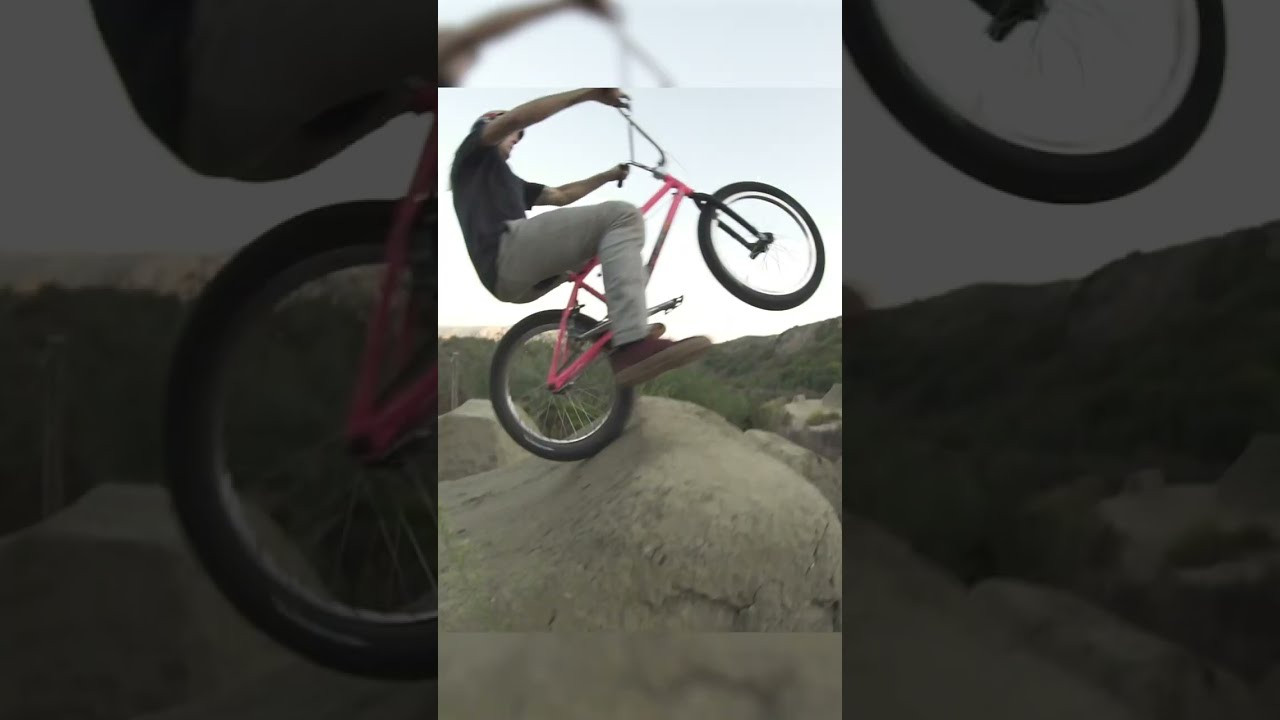 biking by viral superstar Mike "Hucker" Clark<br /><br />#bmx