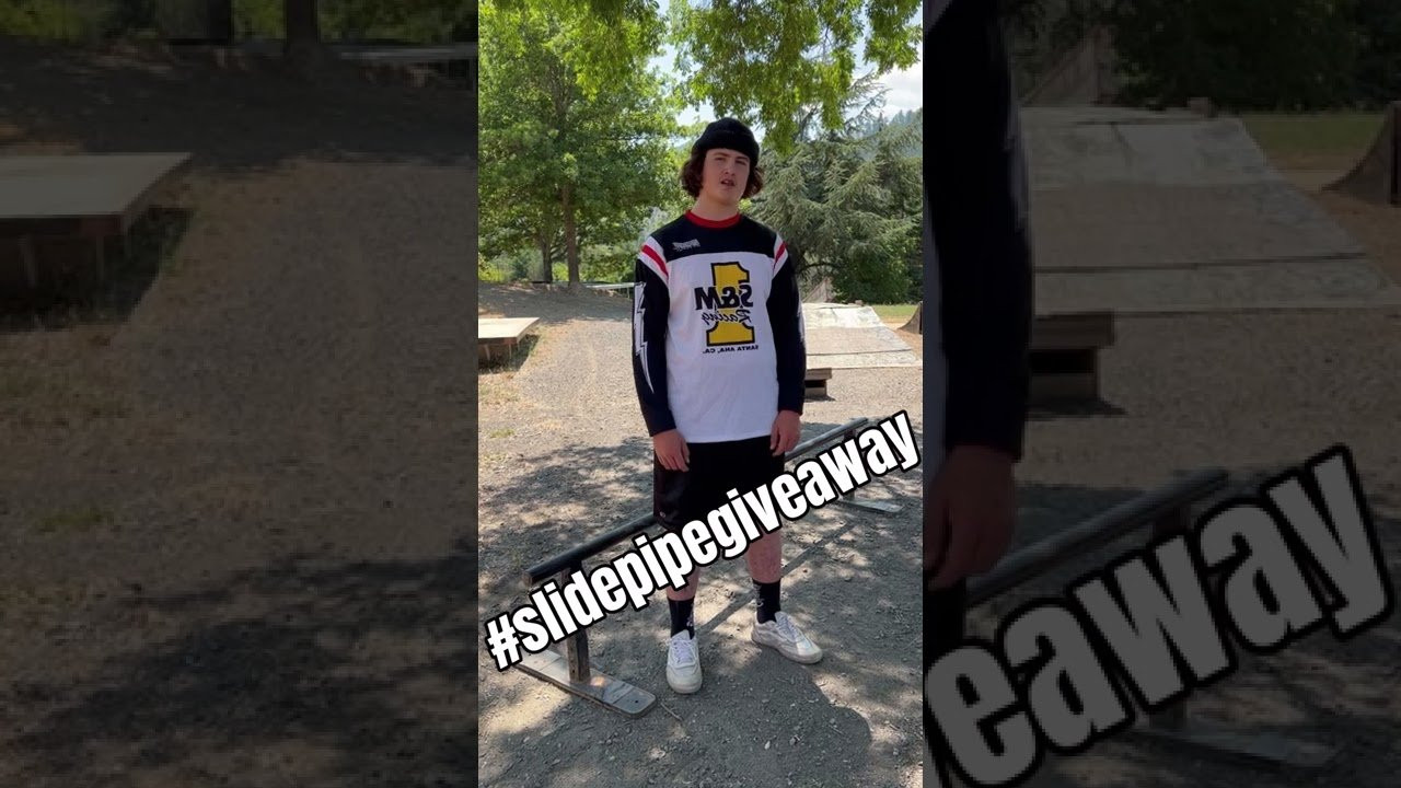 Aryei aka @ripe_lyfe is giving away a Slidepipe V2 to one lucky biker - enter your best clips of you making the most of what you've got by posting with the hashtag #slidepipegiveaway and follow @ripe_lyfe and @sandmbmx on instagram to enter!<br /><br />#bmx