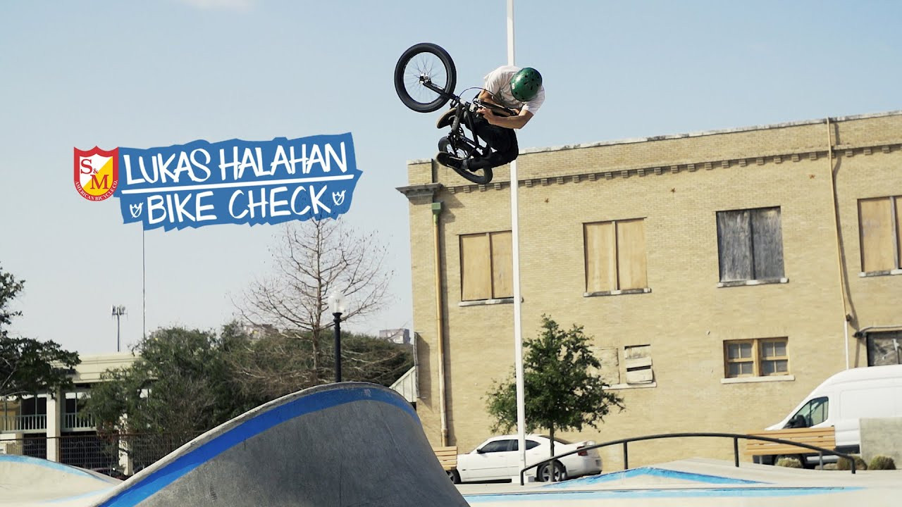 Today's special? A hearty helping of Halahan roast with a side of bike check. Dig in.<br /><br />FRAME: https://www.sandmbikes.com/product/hardgoods/frames/black-magic-frame/<br />FORK: https://www.sandmbikes.com/product/hardgoods/forks/widemouth-pitchfork/<br />BARS: https://www.sandmbikes.com/product/hardgoods/bars/credence-8-7-bar/<br />SEAT: https://www.sandmbikes.com/product/hardgoods/seating/shield-railed-seat/<br />SEATPOST: https://www.sandmbikes.com/product/hardgoods/seating/railed-seatpost/<br />RIMS: https://fitbikeco.com/shop/wheels/fit-arc-rims/<br />TIRES: https://www.sandmbikes.com/product/hardgoods/rubber/mainline-tire/<br /><br />Featuring: Lukas Halahan https://www.instagram.com/irodetoday/<br />Film/Edit: Stew Johnson https://www.instagram.com/stew1201/