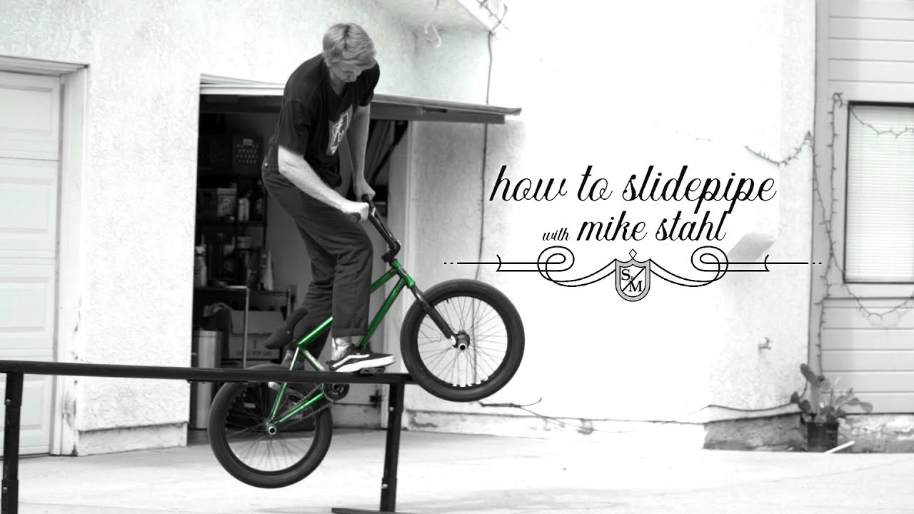 Subscribe for more: https://www.youtube.com/channel/UCufV3snTuldPBVIq9UtL2ng?Sub_Confirmation=1<br /><br />Mike Stahl has always been great at crank slide 180, but not so much the switch stance version. He used his S&M Slidepipe to level up and ended up with a real street clip out of it. Sick!<br /><br />Get your own Slidepipe here: https://www.sandmbikes.com/product/hardgoods/rails/slidepipe-v2/<br /><br />Filmed by Justin Benthien <br />Edit by Charlie C<br />Concept by Mike Stahl<br />#bmx