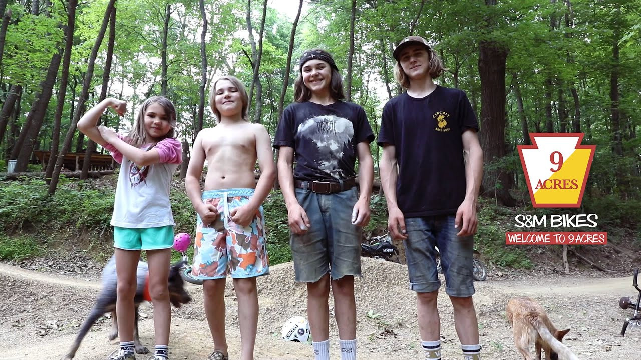 Subscribe to show support and help us make more of these! https://www.youtube.com/channel/UCufV3snTuldPBVIq9UtL2ng/?sub_confirmation=1<br /><br />In 2013, Mike and Jen Halahan packed up their four kids and their home in the city of Pittsburgh and headed north to build a new life in the PA Woods. Eight years in, they've got 9 Acres (their killer backyard trails) and four styley shredders (Lukas, Nate, Shane and Kaci) to show for it. <br /><br />It’s an all-hands-on-deck affair at 9 Acres and the Halahan’s are harvesting the fruits of their labor. In this episode, they crew cleans up the spot and then get down and dirty on it.<br /><br />Welcome to the dirt farm fam. Enjoy the ride.<br /><br />Episode 2: Welcome to 9 Acres<br />Filmed by: Murphy Moschetta / Halahan Clan<br />Edited by: Charlie Crumlish<br /><br />#bmx #9acres