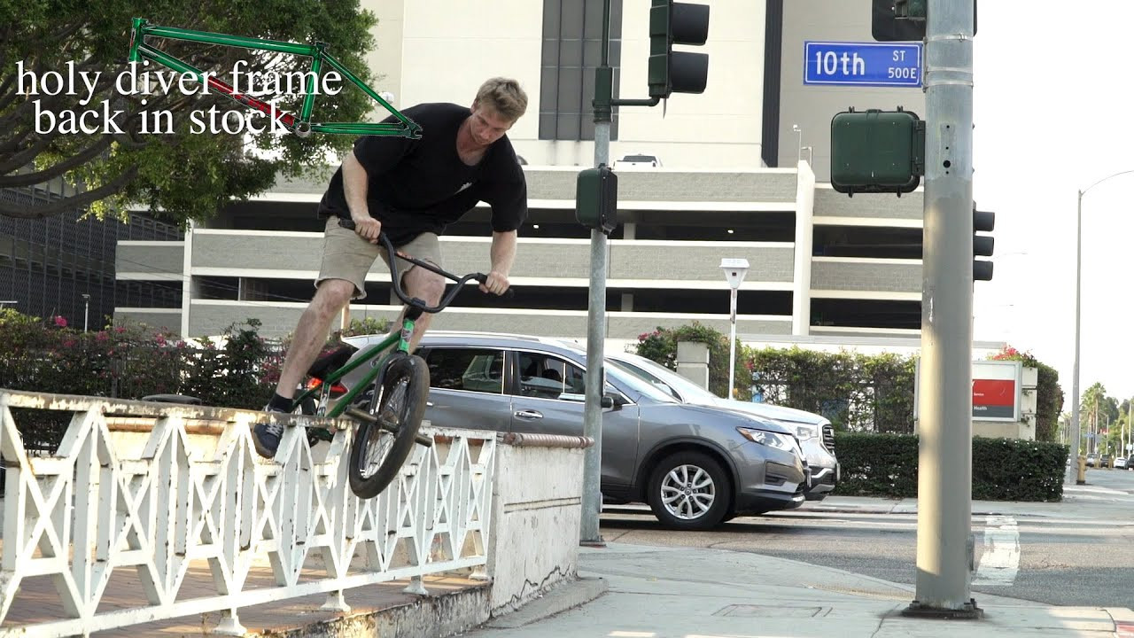 featuring Mike Stahl who's signature Green Goblin caught a restock along with Trans teal, Gloss raw and Green goblin!<br /><br />https://www.sandmbikes.com/product/hardgoods/frames/holy-diver-frame/