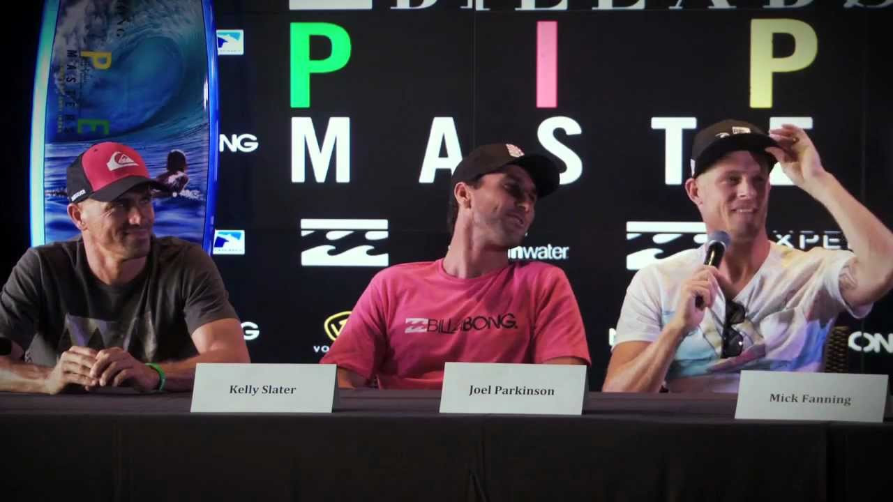 http://www.thesurfchannel.com<br /><br />Welcome to the Billabong Pipe Masters 2012. Though many have entered the infamous Pipeline competition, the top three surfers in the world will be going head to head to battle for the title of ASP World Champion. Joel Parkinson (AUS), Kelly Slater (USA) and Mick Fanning (AUS) all have what it takes to challenge the ferocious sets at Pipe, but who will provide the best overall performance in 2012? <br /><br />Footage Provided by Billabong<br />_______________________________________________<br /><br />The Surf Channel is an original, free, ad supported television network delivered on cable, satellite and IPTV services, web and wireless. The Video On Demand television network can be found on cable, satellite, telco and digital. Distribution partners include: Comcast, Cox Communications, DirecTV, Dish Network, Filmon.com. <br /><br /><br />For industry news around the clock and to find out about the upcoming television launch, check out:<br />http://www.TheSurfChannel.com<br />http://www.Facebook.com/TheSurfChannel<br />http://www.Twitter.com/TheSurfChannel <br /><br />* Twitter/Instagram your best barrel face to win prizes every month to #TheSurfChannel #BarrelFace, and 'Like' us on Facebook to join history's first network dedicated to the great sport of surfing