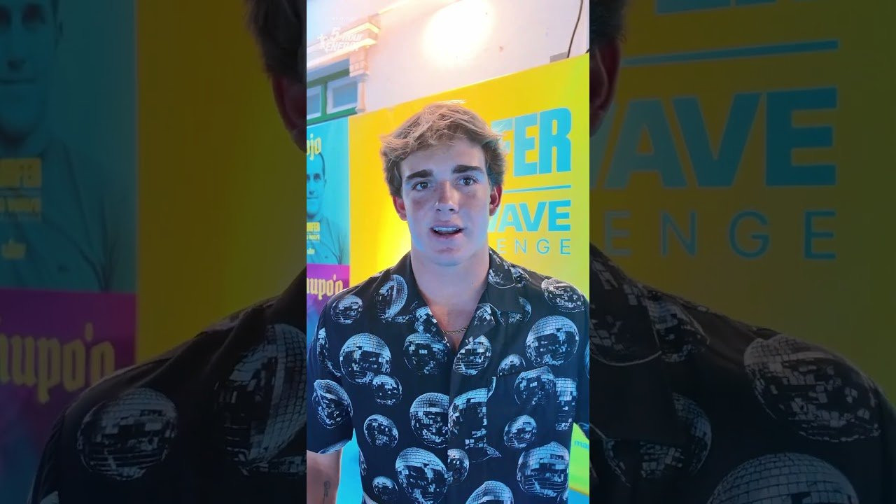 Fifteen-year-old Steve "Baby" Roberson won the Young Guns award at the 2024 Big Wave Challenge this year for his performance at Jaws, which he started towing into shortly after learning to walk. Here's his interview from Nazare', Portugal just after winning the award.<br /><br />Thanks for @5hourenergyshot for presenting this award and Take Your Shot moment.<br /><br />Remember that swell? https://www.surfer.com/culture/15-year-old-steve-roberson-black-friday-swell-peahi