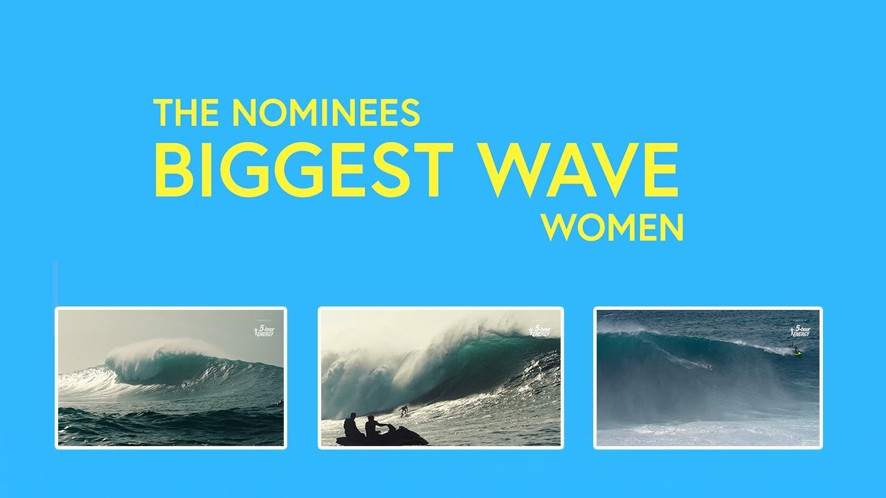 These are the biggest wave ridden by female surfers in 2024. And they are massive.<br /><br />Viewers who are here just to make snarky comments should be sure to include a photo of their own "biggest ever" ride.