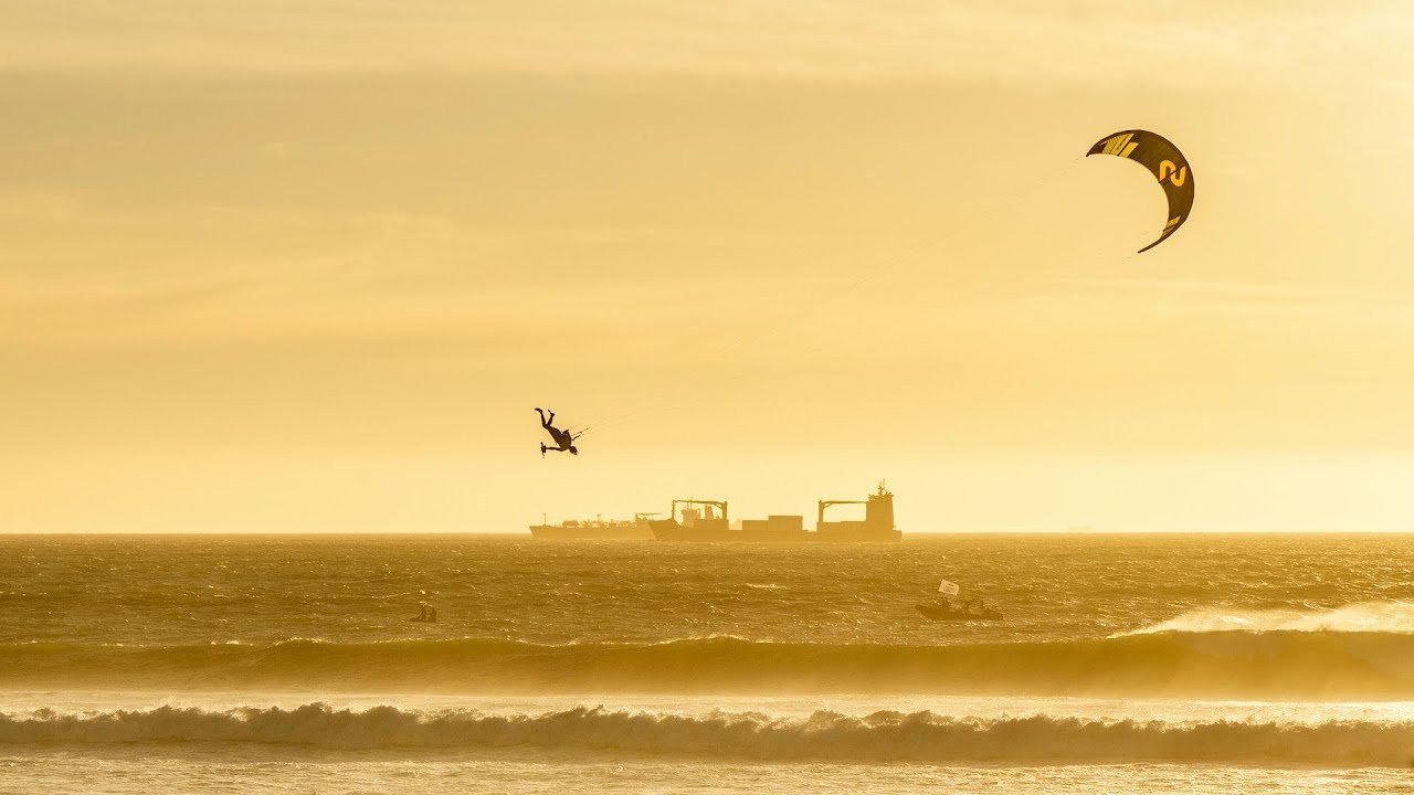 Andrea Principi and Francesca Maini have taken out the 2024 Red Bull King of the Air in Cape Town, South Africa.<br /><br />Principi of Italy defended his title in the open division at the Red Bull King of the Air 2024, held in Cape Town, while Britain's Maini claimed victory in the inaugural women's division.<br /><br />The event, known for its thrilling big air kiteboarding, pushed the limits of the sport as riders performed against the backdrop of 40-knot winds and 3-meter swells.<br /><br />To maximize the fleeting ideal conditions, heats were shortened to eight minutes, with finals lasting 13 minutes.<br /><br />Principi dazzled in near-darkness with standout tricks like a contra loop back tornado board-off and a doobie loop board-off, securing his status as the sport's reigning champion.<br /><br />Fellow Italian Lorenzo Casati took second place, with South African Luca Ceruti becoming the first local rider to podium in the event's history.<br /><br />Maini made history as the first women's champion, showcasing precision with maneuvers like a kite loop board-off and a boogie loop.<br /><br />"This is a dream come true," she said, dedicating her win to her supporters.<br /><br />Event director Sergio Cantagalli praised the riders and conditions, calling it kiteboarding at its rawest.<br /><br />The most extreme move was awarded to American teenager Zac Adams for a kite loop rotational board flip in Round 1.<br /><br />The 2025 edition promises new European qualifiers leading to the Cape Town final.<br /><br />Full story:<br />https://www.surfertoday.com/kiteboarding/andrea-principi-and-francesca-maini-win-2024-red-bull-king-of-the-air