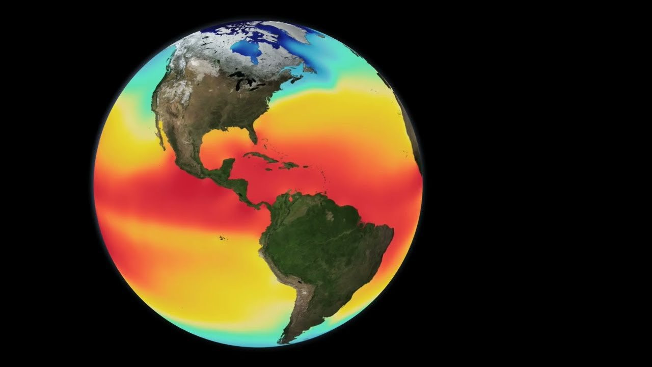 Check the average sea surface temperature (SST) across the world.<br /><br />Dark Blue: -2 °C<br />Green-Cyan: 14 °C<br />Red: 30 °C<br /><br />Subscribe to SurferToday on YouTube<br />🔔 http://bit.ly/2TSO2be<br /><br />Online Surf Shop<br />🏄🏻‍♂️ https://bit.ly/online-surf-shop