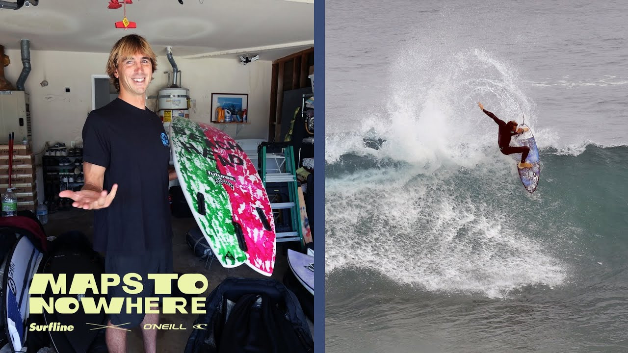 Before the most recent Maps to Nowhere trip, which featured a perfect, reeling sand-bottomed left pointbreak. We asked San Clemente’s Ian Crane: how do you decide what boards to bring to a place you’ve never been? <br /><br />He foraged through his garage, called his shaper Matt Biolos, and came up with a few boards (and a bunch of Malaria meds) that’d cover all the bases, from soft, playful walls to running tubes. <br /><br />Here’s the what he brought:<br /><br />Whiplash 6.0” x 18.88” x 2.44” x 29 liters / Thruster<br />Sub-Driver 2.0 5’10.5” x 19.15” x 2.42” x 28.5 liters / Thruster<br />RNF96 5’6” x 19.5” x 2.4” x 29 liters / 2+ 1<br />Slab Blaster 5’8" x 19.25" x 2.44" x 29 liters / Quad (model designed originally for Mason Ho for, as Biolos said, “tight, slabby reef tubes”)<br /><br />-----------------------------------<br /> Subscribe: <br /> http://www.youtube.com/subscription_center?add_user=surfline<br /> <br /> Become a Surfline Premium Member: <br /> https://www.surfline.com/<br /> ----------------------------------