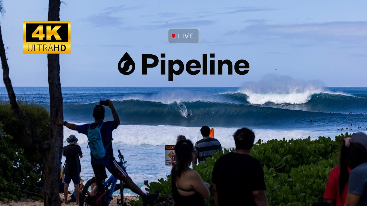 The Eddie had its day at Waimea Bay on Sunday, now it’s Pipeline’s time to shine. Another extra-large NW swell builds on the North Shore throughout the day. Watch the XL surf live in 4K UHD. <br /><br />Check out more live North Shore cams: https://www.surfline.com/surf-reports-forecasts-cams-map/@21.66522,-158.0526,13z<br /><br />What's New: https://www.surfline.com/lp/whatsnew/home<br /> <br />----------------------------------- <br />Subscribe: http://www.youtube.com/subscription_c... <br /> <br />Become a Surfline Premium Member: https://surfl.in/2Cd36tF <br />----------------------------------