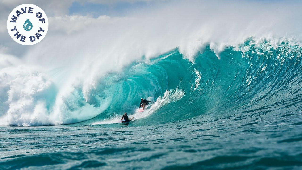 “I didn’t think I was gonna make it,” said Jamie O’Brien of this Second Reef roll-in bomb from Black Friday’s swell. (More on this soon.) "But I came around the corner, looked up and I was like, 'oh my God, this way is like this way might connect all the way to Pipe.'" <br /><br />As JOB came around the corner, he saw none other than Mike Stewart down the line -- a flashback from the movie Freakside, when JOB and Stewart did doubles on a Pipe wave a couple decades ago. Meaning they both knew exactly what to do. "It was super cool to share a wave with a legend like that," O'Brien said. "Age is just a number if you want it bad enough." <br /><br />Mike Stewart adds: "Jamie and I were on the outside reef. A set came it was my turn so I took off. Jamie ended up taking off another 50 yards back behind. At first, I had no idea he was on the wave and when I looked back, I saw him standing there. As we may our way, in I told him 'let’s pack this Jamie!' I just kept my line and eventually came out. I was blown away to see Jamie hooting and standing right next to me, having no idea how he got there." <br /><br />Filmed by Ryan Moss, Eala Stewart<br /><br />Here's where we called it:<br />https://www.surfline.com/surf-news/bombing-black-friday-hawaiis-northern-shores/213523<br /><br />And we have a live cam at Pipeline: https://www.surfline.com/surf-report/pipeline/5842041f4e65fad6a7708890?camId=58349eed3421b20545c4b56c<br />Collapse<br /><br /><br />-----------------------------------<br /> Subscribe: <br /> http://www.youtube.com/subscription_center?add_user=surfline<br /> <br /> Become a Surfline Premium Member: <br /> https://surfl.in/2Cd36tF<br /> ----------------------------------