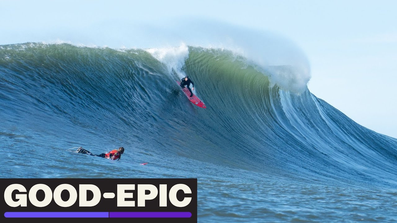 Sometimes, particularly at big-wave spots, it's nice to have a non-triple-XL day to kick off the season. Sometimes, it's nice to have a slow start in the morning, some time to reflect and catch up between sets, building through the day to allow comfort levels to rise without any death-defying heroics necessary. This is what went down at Mavericks on Tuesday -- an opening day with no caps. Which suited everyone who made the effort to make it out there just fine. <br />Half Moon Bay local Zoe Chait surfed from 11:30am-5pm. "It just got better and bigger throughout the day," she said. "When the tide bottomed out around 1:30, the waves were so powerful and a bit unorganized. There were some big sets that would catch everyone off guard along with some giant waves that would swing wide. But as the tide started filling in, the waves moved more towards the proper bowl and it started firing -- 15-20 foot bombs all the way until sunset!" <br /><br />Full story here: https://www.surfline.com/surf-news/mavericks-is-back/212773<br />-----------------------------------<br /> Subscribe: <br /> http://www.youtube.com/subscription_center?add_user=surfline<br /> <br /> Become a Surfline Premium Member: <br /> https://surfl.in/2Cd36tF<br /> ----------------------------------