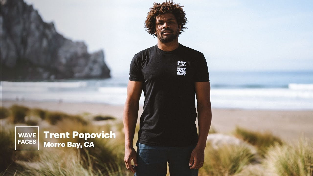 The Central Coast of California is Trent Popovich's home. He grew up here, fell in love with surfing after watching his dad, and is part of the next generation of San Luis Obispo County (SLO) surfers who're helping shape their own culture.<br /><br />"The acronym for the area says it all," Trent says. "SLO and mellow. The small town vibe here is really kind and seemingly special, a lot of good hearted people." <br /><br />When he's not chasing the elusive combination of wind, tide and swell, Trent stays busy. "I'm into fashion, music, paints, digital media, expressing what I get from surfing in all those mediums," he said. "Being around creative people -- you can't buy that." <br /><br />Course it all comes back to riding waves. "Surfing helps with the comfort of mind," Trent said. "Knowing all that other stuff is here today and gone today. Surfing isn't one of those things -- it's a part of you, you're a part of it."<br />-----------------------------------<br /> Subscribe: <br /> http://www.youtube.com/subscription_center?add_user=surfline<br /> <br /> Become a Surfline Premium Member: <br /> https://surfl.in/2Cd36tF<br /> ----------------------------------