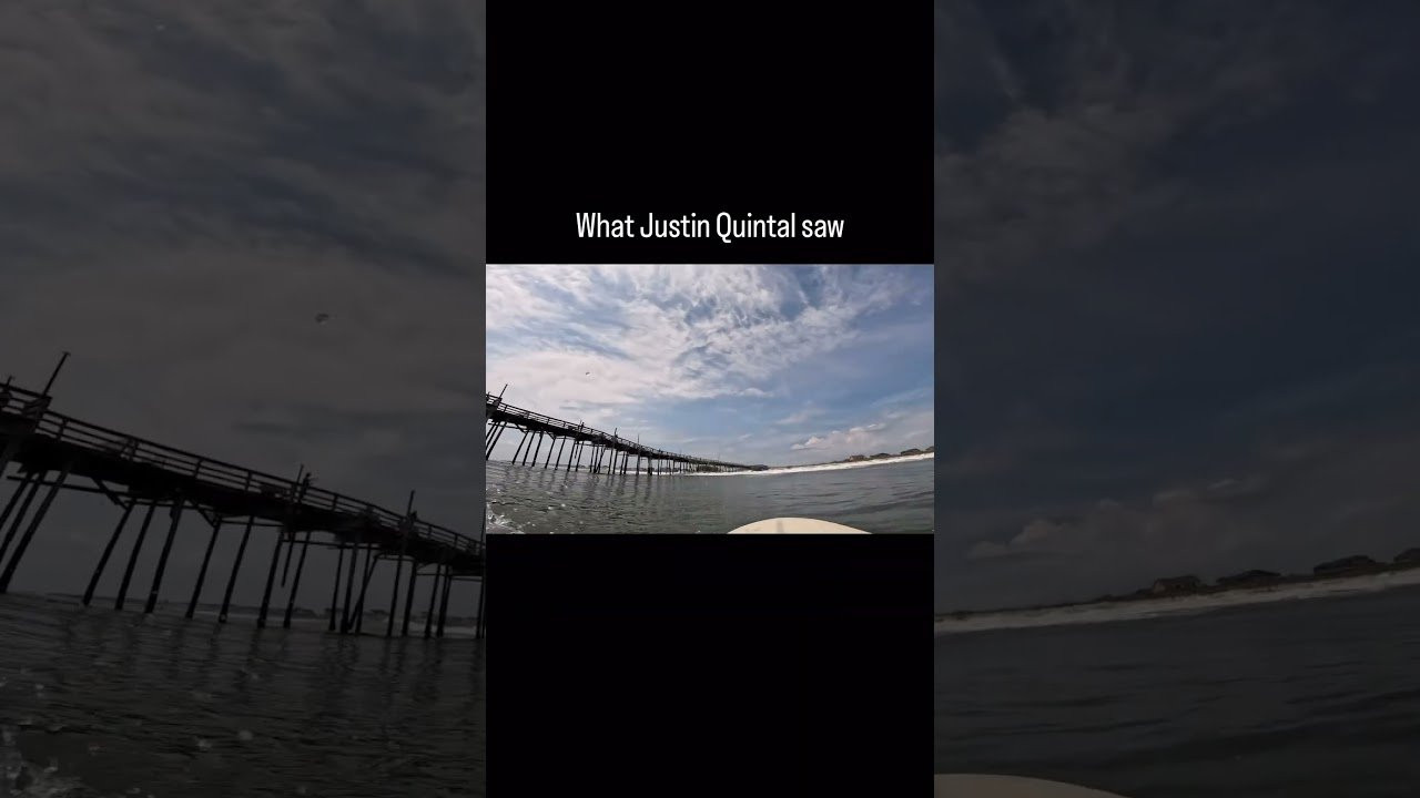 Getting tubed is difficult. Getting tubed on a longboard feet away from a pier is even more so. But, Justin Quintal isn't your average long boarder. He's a multiple times Vans Duct Tape winner, and WSL World champion. This wave was during Hurricane Ernesto on the Outer Banks of North Carolina. Which angle do you prefer? <br />-----------------------------------<br /> Subscribe: <br /> http://www.youtube.com/subscription_center?add_user=surfline<br /> <br /> Become a Surfline Premium Member: <br /> https://surfl.in/2Cd36tF<br /> ----------------------------------