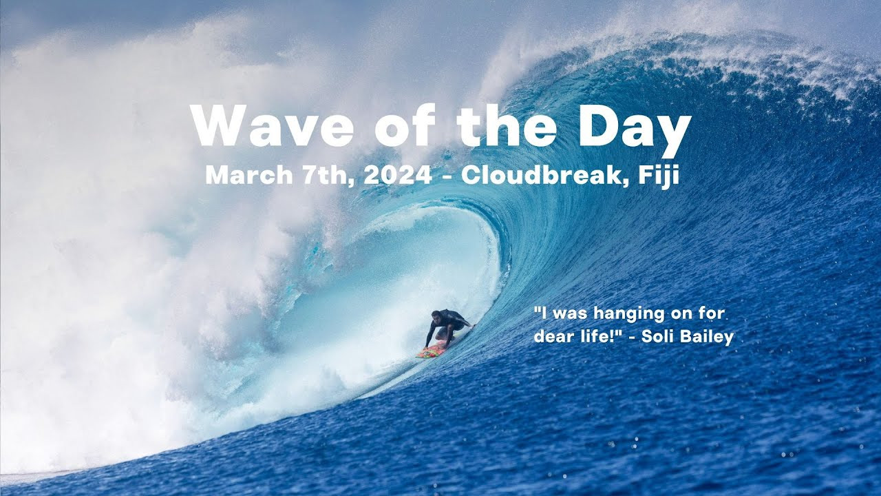 “I’ve seen so many of these crazy swells over the years.”<br /><br />Soli Bailey is sitting in the channel at Cloudbreak, remembering something he saw on the screen as a grom — the vision of Bruce Irons on a big orange board, driving into massive Cloudbreak on the day of the year. That was in 2011, and the ride Soli watched back then was shot by Surfline’s founder and guiding light, Sean Collins. Soli’s since made himself into one of the world’s finest surfers, and yesterday he found himself in the spot for one of those astonishing bluebird rides - a long eight or ten seconds of triple plus overhead tropical hollowness, through which he held a line to the finish. “Still shaking, man,” he told SL’s ace correspondent Chris Peel, holding on to Peely’s ski. Watch above to see just why.<br /><br />Filmed by Chris Peel and Sean Collins<br /><br />Music: PRESSURE! (Instrumental Version) - Nyck<br />-----------------------------------<br /> Subscribe: <br /> http://www.youtube.com/subscription_center?add_user=surfline<br /> <br /> Become a Surfline Premium Member: <br /> https://surfl.in/2Cd36tF<br /> ----------------------------------