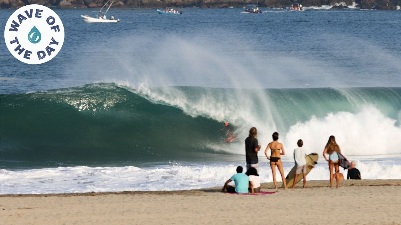 "That was the best wave I’ve ever gotten out there," says local grom. <br /><br />Thursday morning, August 1st, 12-year-old Kalama Stratton is sitting with the early morning pack at reasonably solid but not giant Puerto Escondido. His dad is on the beach, whistles him into a wave, but Kalama likes the one behind it better, and is hooted in by the supportive lineup. Not many kids out at Puerto still -- Kalama's the youngest regular, has been putting his time in over the past few years, and has been taken under everyone's collective wings.<br /><br />He paddles his borrowed 7'0" (his normal step-up is a 5'1") slightly late, but in the perfect spot. Makes the bottom turn, pulls in and starts driving. "I didn't think I was gonna make it," he said. "I was on the foam ball, but when I felt the spit hit my back I thought I would come out. Came out, claimed, and then fell. That was the best wave I’ve ever gotten at Puerto.” <br /><br />And then? "I came in and my dad was all stoked for me but had to go to work -- so I paddled back out and surfed the rest of the morning." -----------------------------------<br /> Subscribe: <br /> http://www.youtube.com/subscription_center?add_user=surfline<br /> <br /> Become a Surfline Premium Member: <br /> https://surfl.in/2Cd36tF<br /> ----------------------------------