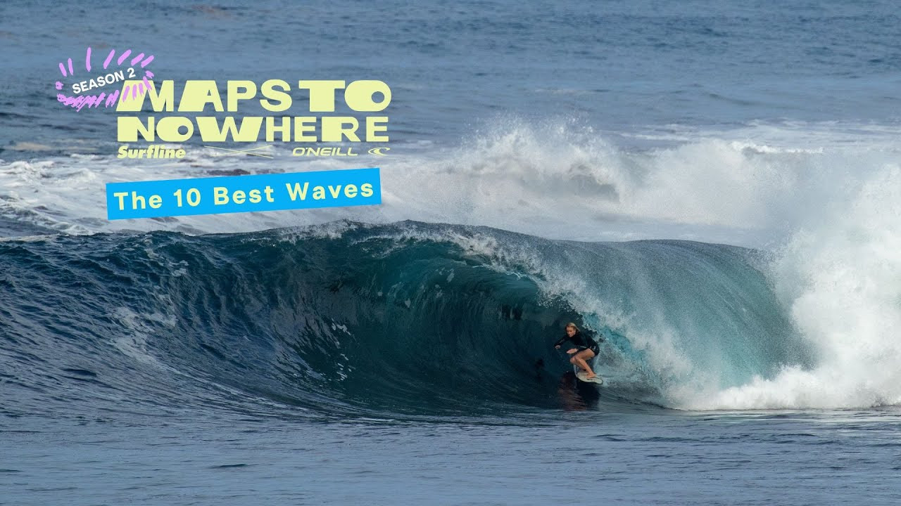 If you have one hour and four minutes on your hands, we highly recommend binge watching all three episodes of Maps to Nowhere Season 2. Some of O'Neill's best team riders are guided into various degrees of empty perfection around the globe by surf adventurer Matt Rode and Surfline's ace forecast team. Each episode inspires various degrees of FOMO, depending on your idea of perfection. But if you only have about four minutes on your hands, we've packaged up the ten best waves from the whole season into a bite-sized snack. <br /><br />Season Two: <br />Ep1: “Wonderland of Waves” https://www.surfline.com/surf-news/maps-to-nowhere-season-2-ep-1-wonderland-of-waves/199401<br /><br />Ep2: "Forbidden Isle" https://www.surfline.com/surf-news/coming-april-25-maps-nowhere-forbidden-isle/200060<br /><br />Ep3: "Chasing Seconds" https://www.surfline.com/surf-news/coming-may-11-maps-nowhere-chasing-seconds/200974<br />Starring: Soli Bailey, Caity and Timo Simmers, Anne Dos Santos, Ian Crane, Sophie McCullough, Lucas Owston and Winter Vincent <br />-----------------------------------<br /> Subscribe: <br /> http://www.youtube.com/subscription_center?add_user=surfline<br /> <br /> Become a Surfline Premium Member: <br /> https://surfl.in/2Cd36tF<br /> ----------------------------------