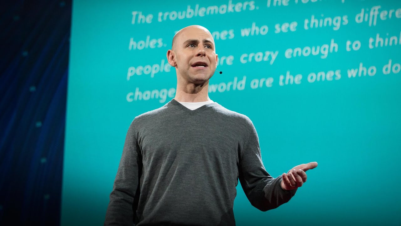 Visit http://TED.com to get our entire library of TED Talks, transcripts, translations, personalized talk recommendations and more.<br /><br />How do creative people come up with great ideas? Organizational psychologist Adam Grant studies "originals": thinkers who dream up new ideas and take action to put them into the world. In this talk, learn three unexpected habits of originals — including embracing failure. "The greatest originals are the ones who fail the most, because they're the ones who try the most," Grant says. "You need a lot of bad ideas in order to get a few good ones."<br /><br />Adam hosts the TED Audio Collective podcast WorkLife with Adam Grant--a show that takes you inside the minds of some of the world's most unusual professionals to discover the keys to a better work life. Listen to WorkLife with Adam Grant wherever you get your podcasts. Subscribe to the TED Audio Collective: https://www.youtube.com/TEDAudioCollective <br /><br />The TED Talks channel features the best talks and performances from the TED Conference, where the world's leading thinkers and doers give the talk of their lives in 18 minutes (or less). Look for talks on Technology, Entertainment and Design -- plus science, business, global issues, the arts and more. You're welcome to link to or embed these videos, forward them to others and share these ideas with people you know. <br /><br />Follow TED on Twitter: http://twitter.com/TEDTalks<br />Like TED on Facebook: http://facebook.com/TED<br />Subscribe to our channel: http://youtube.com/TED<br /><br />TED's videos may be used for non-commercial purposes under a Creative Commons License, Attribution–Non Commercial–No Derivatives (or the CC BY – NC – ND 4.0 International) and in accordance with our TED Talks Usage Policy (https://www.ted.com/about/our-organization/our-policies-terms/ted-talks-usage-policy). For more information on using TED for commercial purposes (e.g. employee learning, in a film or online course), please submit a Media Request at https://media-requests.ted.com