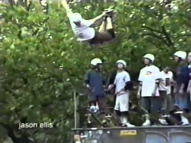411 video magazine Europe 1995. British Open Championships in Northampton, England, Munster Monster Mastership in Munster, Germany. Including footage of Holland Demo and skatepark in Sattel, Switzerland.
