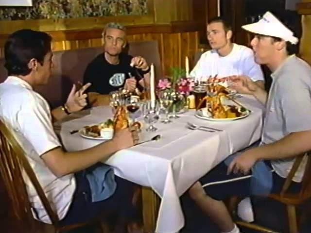 FLF Films-Steak and Lobster (snowboard video) 1996<br />Starring Kevin Jones, John Sommers, Jimmy Halapoff, Jason Brown, Chris Roach, Todd Richards, Jesse Hyvari, John Cardiel, Tina Basich, Joe Weniger, Dave Price, Megen Pischke, Clark Kent Hurlbut, Joni Makinen and more.