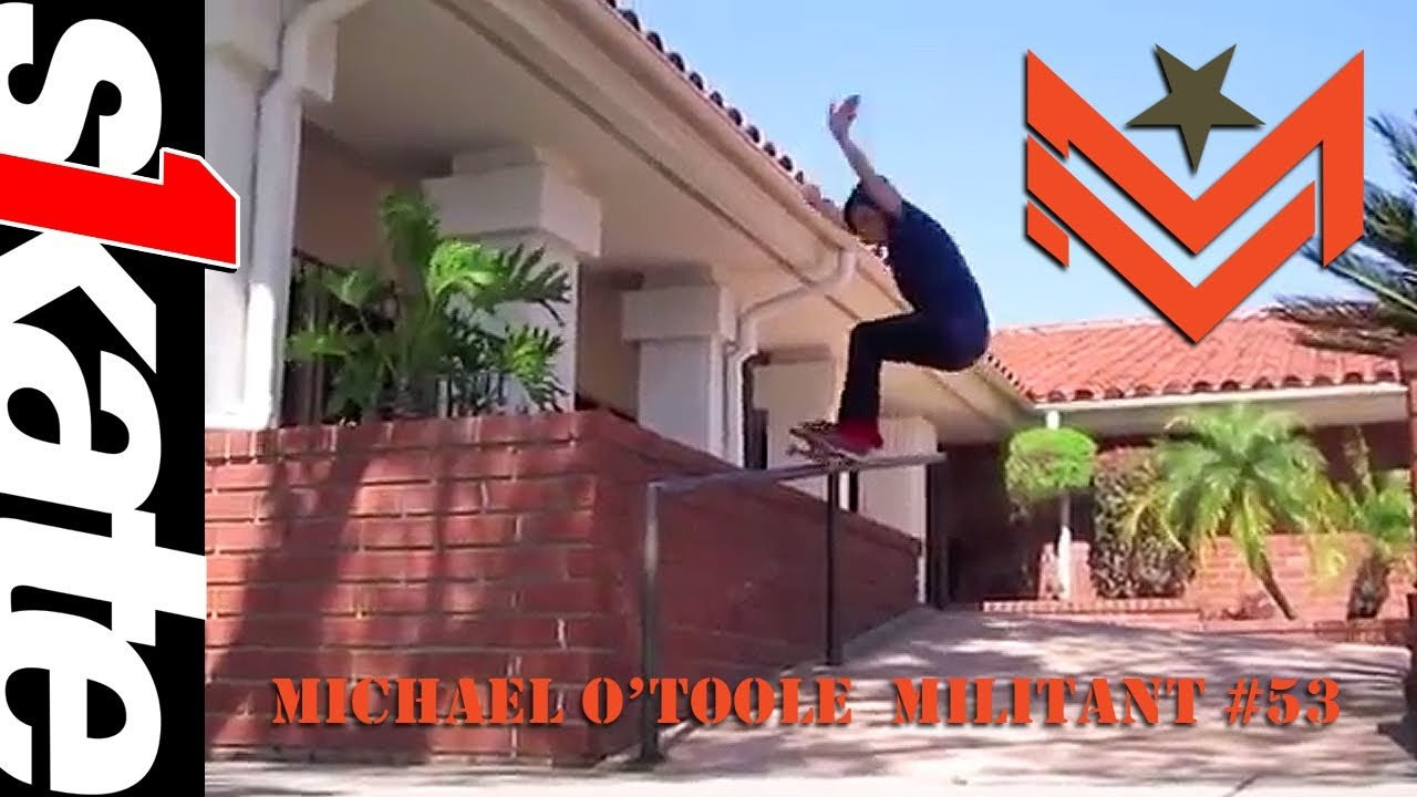 Michael O'Toole out of Seal Beach, CA and riding for Furnace Skateshop is the next, new Official MILITANT and for good reason. Michael is constantly out there getting clips and is street killer!<br /><br />WELCOME ABOARD MICHAEL!