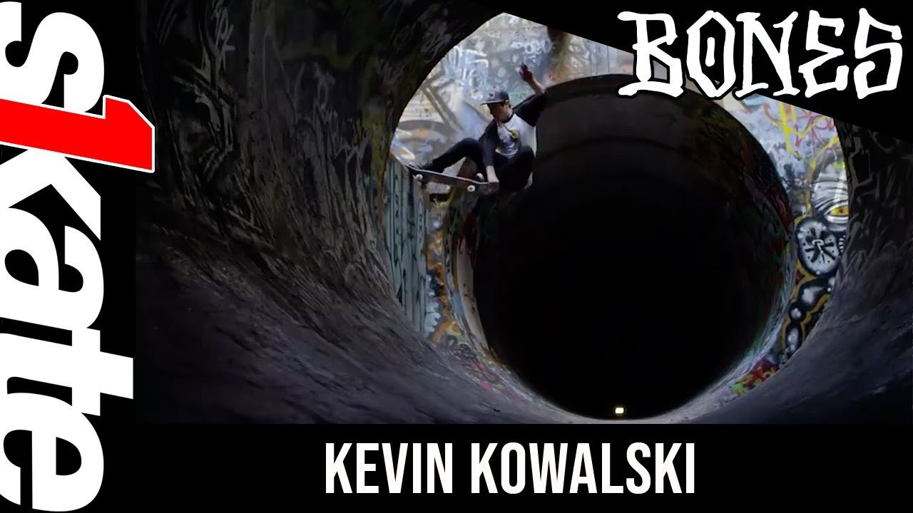 Kevin Kowalski's BONES WHEELS Pro wheel release<br />54, 56mm 84B Skatepark Formula<br />http://www.skateone.com/bones-wheels-spf-pro-kowalski-parks-56mm-wheel-4pk