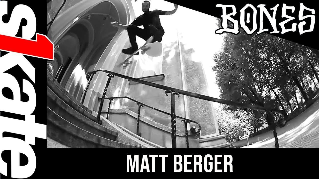 Matt Berger's Pro Wheel release video 4/1/15<br />Berger Team Series 52, 54mm V3 Street Tech Formula<br />http://www.skateone.com/bones-wheels-stf-pro-berger-team-vato-op-54mm-wheels-4pk