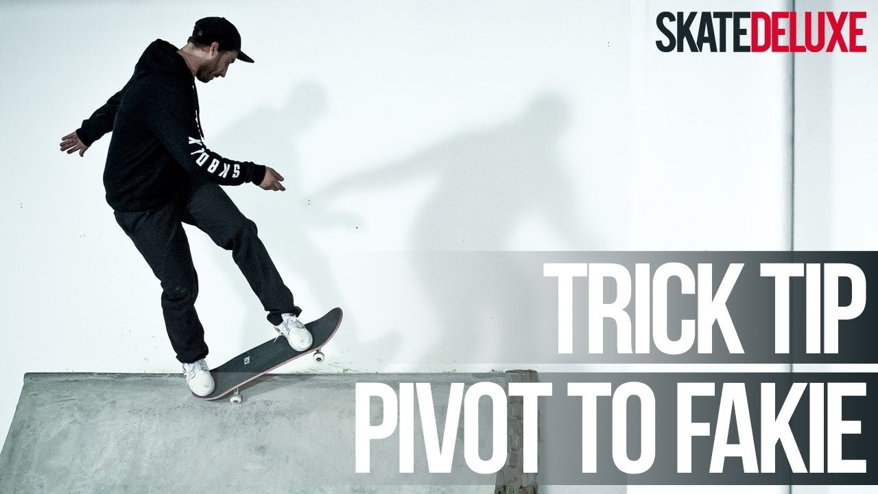 Met de Pivot to Fakie trick tip video leer je een moeilijke maar stylische transition trick. Pivot to Fakie = style for miles! Alle skateboard trick tips: https://www.skatedeluxe.com/blog/nl/trick-tips/skateboard/<br /><br />De Pivot to Fakie ziet er vaak super makkelijk uit, maar je hebt een paar ballen nodig om het te doen. Je locked je achterste truck op de coping en rolt Fakie terug de quater-pipe in. Dat klinkt makkelijk, maar er zijn wat dingen waar je rekening mee moet houden.<br /><br />In onze Pivot to Fakie tutorial video met verschillende camera perspectieven en slow motion beelden laten we je precies zien wat je nodig hebt om deze trick voor elkaar te krijgen. Met welke wiel moet je locken en welke kant moet je met je gewicht hangen? We geven antwoord op al die vragen en meer. Daarna moet je geduldig zijn en blijven proberen. Als je weet hoe je een Axle Stall en Axle Stall to Fakie moet doen, dan moet de Pivot to Fakie redelijk makkelijk zijn.<br /><br />Ga ervoor!<br /><br />| • Skate Shop: https://www.skatedeluxe.com/ | • skatedeluxe Blog: https://www.skatedeluxe.com/blog |<br />| • Facebook: https://www.skatedeluxe.com/facebook | • Instagram: https://www.skatedeluxe.com/instagram | • Twitter: https://www.skatedeluxe.com/twitter |<br />______________________________________________________<br /><br /><br />Skateboard Trick Tips in het Nederlands::<br />• https://www.skatedeluxe.com/blog/nl/trick-tips/skateboard/<br /><br /><br />= OTHER LANGUAGES = <br /><br />⇛ ENGLISH | • https://www.skatedeluxe.com/blog/en/trick-tips/skateboard/<br /><br />⇛ GERMAN | • https://www.skatedeluxe.com/blog/de/trick-tipps/skateboard/<br /><br />⇛ FRENCH | • https://www.skatedeluxe.com/blog/fr/trick-tips/skateboard/<br /><br />⇛ SPANISH | • https://www.youtube.com/playlist?list=PL85C9jh7oQzA4M3nzquykCjMTg8dE0aOV<br /><br />⇛ ITALIAN | • https://www.youtube.com/playlist?list=PL85C9jh7oQzALGyZ2SOi3keO66EprYjOk