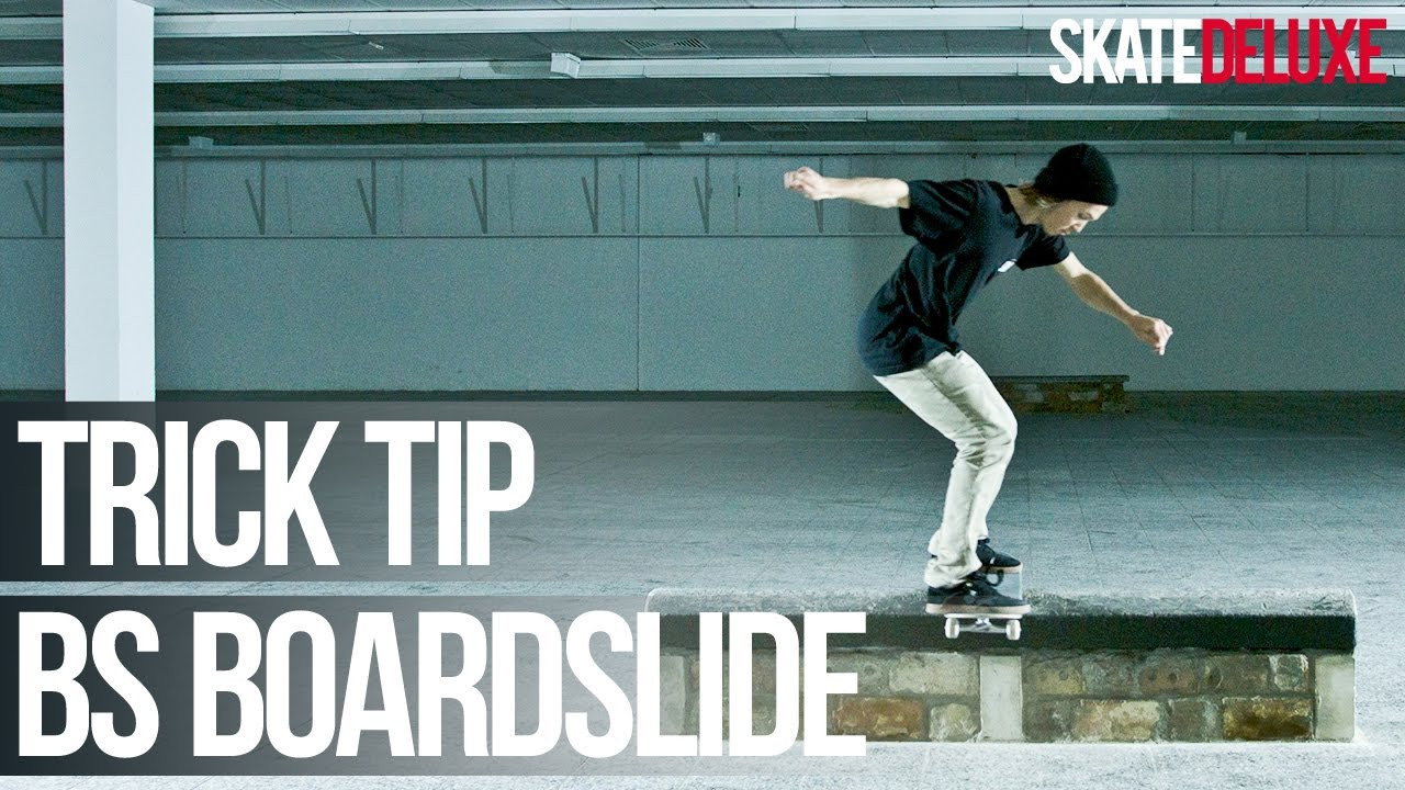 Met de Backside Boardslide trick tip video leer je een van de basis Slide tricks als het aan komt op rails en curbs. Alle skateboard trick tips: https://www.skatedeluxe.com/blog/nl/trick-tips/skateboard/<br /><br />De Backside Boardslide is een trick die je moet leren als beginner, omdat het de fundatie is van heel veel verschillende skateboard Slide tricks. De Frontslide Boardslide en de Lipslide zijn uitbreidingen van de BS Boardslide. Deze trick is mogelijk op rails, ledges en transition. We raden wel aan om op de rail te beginnen.<br /><br />Onze Backside Boardslide video tutorial met verschillende camera perspectieven en slow motion beelden laten we je alles zien wat je nodig hebt om de BS Boardslide onder de knie te krijgen. In het begin moet je jezelf overtuigen om door te gaan, maar je zult zien dat je het snel onder de knie krijgt. Blijf in gedachte houden dat je niet te hard je board op de rail plaatst want hij kan breken. Als je deze on lock hebt dan kun je oefenen met flip-ins en flip-outs of probeer het eens Fakie of Nollie Backside Boardslide. Wees creatief!<br /><br />| • Skate Shop: https://www.skatedeluxe.com/ | • skatedeluxe Blog: https://www.skatedeluxe.com/blog |<br />| • Facebook: https://www.skatedeluxe.com/facebook | • Instagram: https://www.skatedeluxe.com/instagram | • Twitter: https://www.skatedeluxe.com/twitter |<br />______________________________________________________<br /><br /><br />Skateboard Trick Tips in het Nederlands::<br />• https://www.skatedeluxe.com/blog/nl/trick-tips/skateboard/<br /><br /><br />= OTHER LANGUAGES = <br /><br />⇛ ENGLISH | • https://www.skatedeluxe.com/blog/en/trick-tips/skateboard/<br /><br />⇛ GERMAN | • https://www.skatedeluxe.com/blog/de/trick-tipps/skateboard/<br /><br />⇛ FRENCH | • https://www.skatedeluxe.com/blog/fr/trick-tips/skateboard/<br /><br />⇛ SPANISH | • https://www.youtube.com/playlist?list=PL85C9jh7oQzA4M3nzquykCjMTg8dE0aOV<br /><br />⇛ ITALIAN | • https://www.youtube.com/playlist?list=PL85C9jh7oQzALGyZ2SOi3keO66EprYjOk