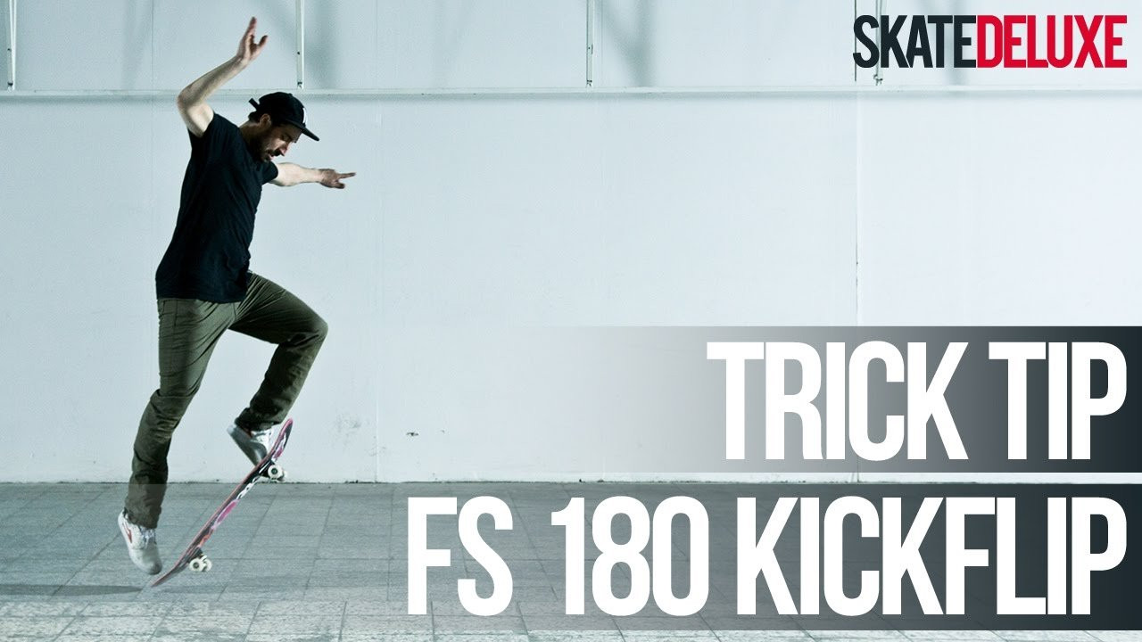 De Frontside 180 Kickflip trick tip video laat je zien hoe je een geavanceerde flip trick kan leren en met veel oefening kun je in Andrew Reynolds voetstappen treden. Alle skateboard trick tips: https://www.skatedeluxe.com/blog/nl/trick-tips/skateboard/<br /><br />De Frontside 180 Kickflip is een combinatie van een FS 180 Ollie en een Kickflip. Onze FS 180 Kickflip handleiding laat verschillende camera hoeken zien en slow motion om het goed uit te leggen. We zullen het hebben over voet plaatsing, hoe je je schouders moet draaien en hoe je de FS 180 Kickflip de baas moet zijn. Als je de Kickflip en de FS 180 on lock hebt zou de Frontside 180 Kickflip niet moeilijk moeten zijn. <br /><br />Als je wat motivatie nodig hebt, denk gewoon aan The Boss, Andrew Reynolds, en geef nooit op. Als jouw FS 180 Kickflip maar ook een beetje op die van hem lijkt kun je trots zijn. <br />Neem je tijd en succes!<br /><br />| • Skate Shop: https://www.skatedeluxe.com/ | • skatedeluxe Blog: https://www.skatedeluxe.com/blog |<br />| • Facebook: https://www.skatedeluxe.com/facebook | • Instagram: https://www.skatedeluxe.com/instagram | • Twitter: https://www.skatedeluxe.com/twitter |<br />______________________________________________________<br /><br /><br />Skateboard Trick Tips in het Nederlands::<br />• https://www.skatedeluxe.com/blog/nl/trick-tips/skateboard/<br /><br /><br />= OTHER LANGUAGES = <br /><br />⇛ ENGLISH | • https://www.skatedeluxe.com/blog/en/trick-tips/skateboard/<br /><br />⇛ GERMAN | • https://www.skatedeluxe.com/blog/de/trick-tipps/skateboard/<br /><br />⇛ FRENCH | • https://www.skatedeluxe.com/blog/fr/trick-tips/skateboard/<br /><br />⇛ SPANISH | • https://www.youtube.com/playlist?list=PL85C9jh7oQzA4M3nzquykCjMTg8dE0aOV<br /><br />⇛ ITALIAN | • https://www.youtube.com/playlist?list=PL85C9jh7oQzALGyZ2SOi3keO66EprYjOk