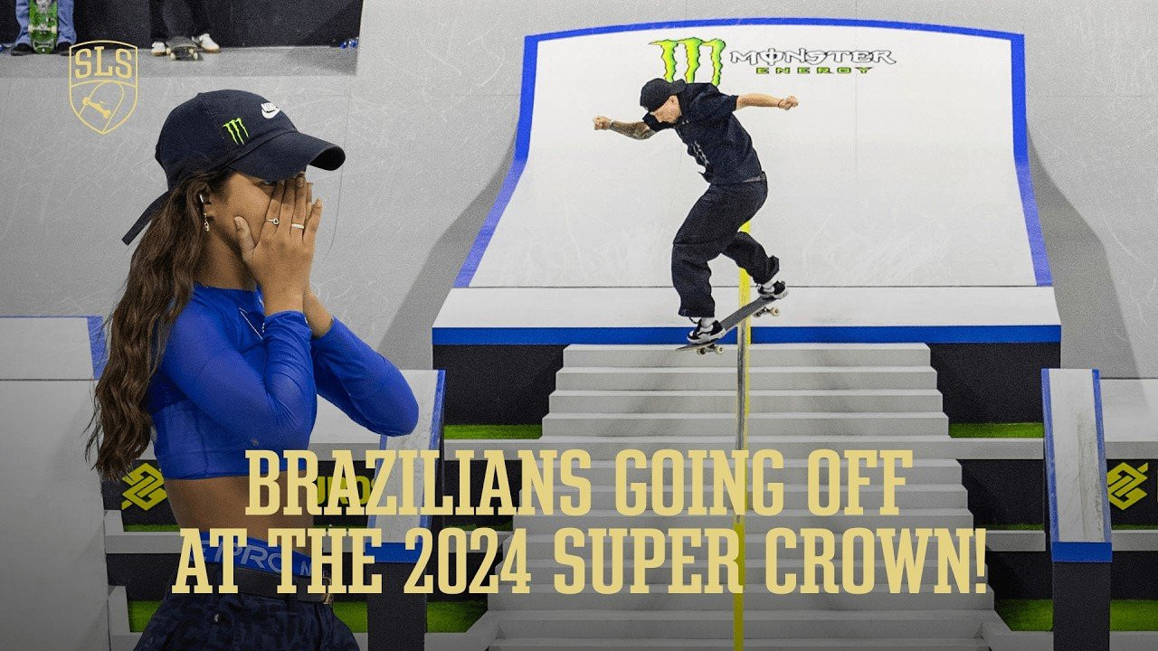 With the Super Crown returning to Brazil, it was a given that the Brazilian skaters were going to put on a show in front of their home crowd...<br /><br />Get your official SLS x Wolfpak Backpack here, available in 3 different sizes - <br />https://wolfpak.com/collections/street-league-skateboarding-collection
