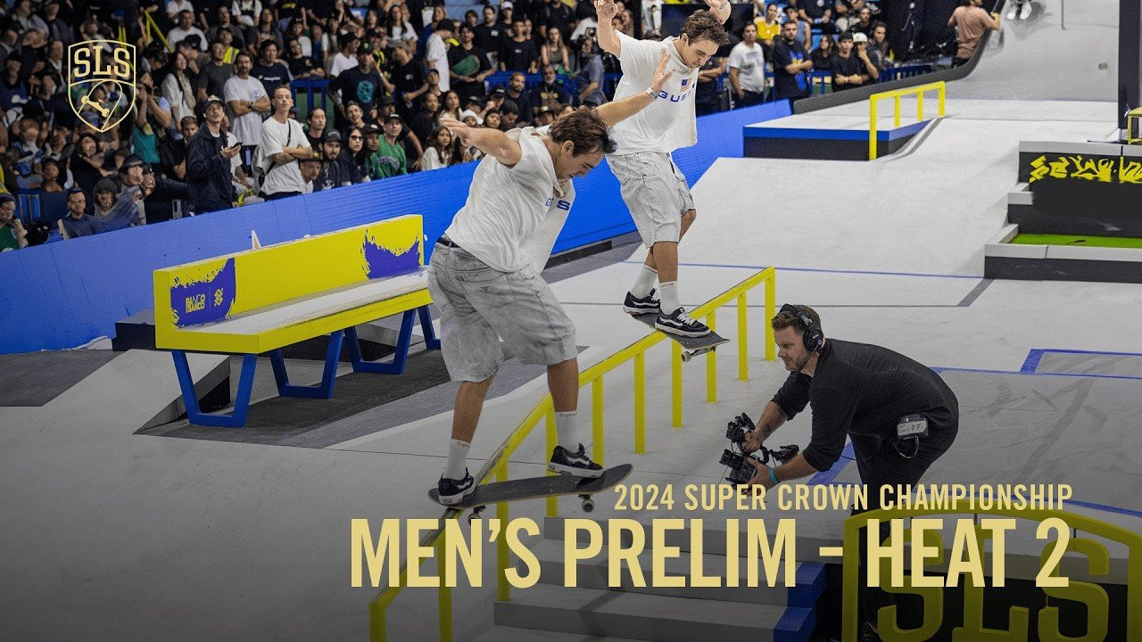 The mayhem continued in Super Crown Prelim Heat 2, with Vincent, Jhank, Midler and Decenzo putting it down!<br /><br />Get your official SLS x Wolfpak Backpack here, available in 3 different sizes - <br />https://wolfpak.com/collections/street-league-skateboarding-collection