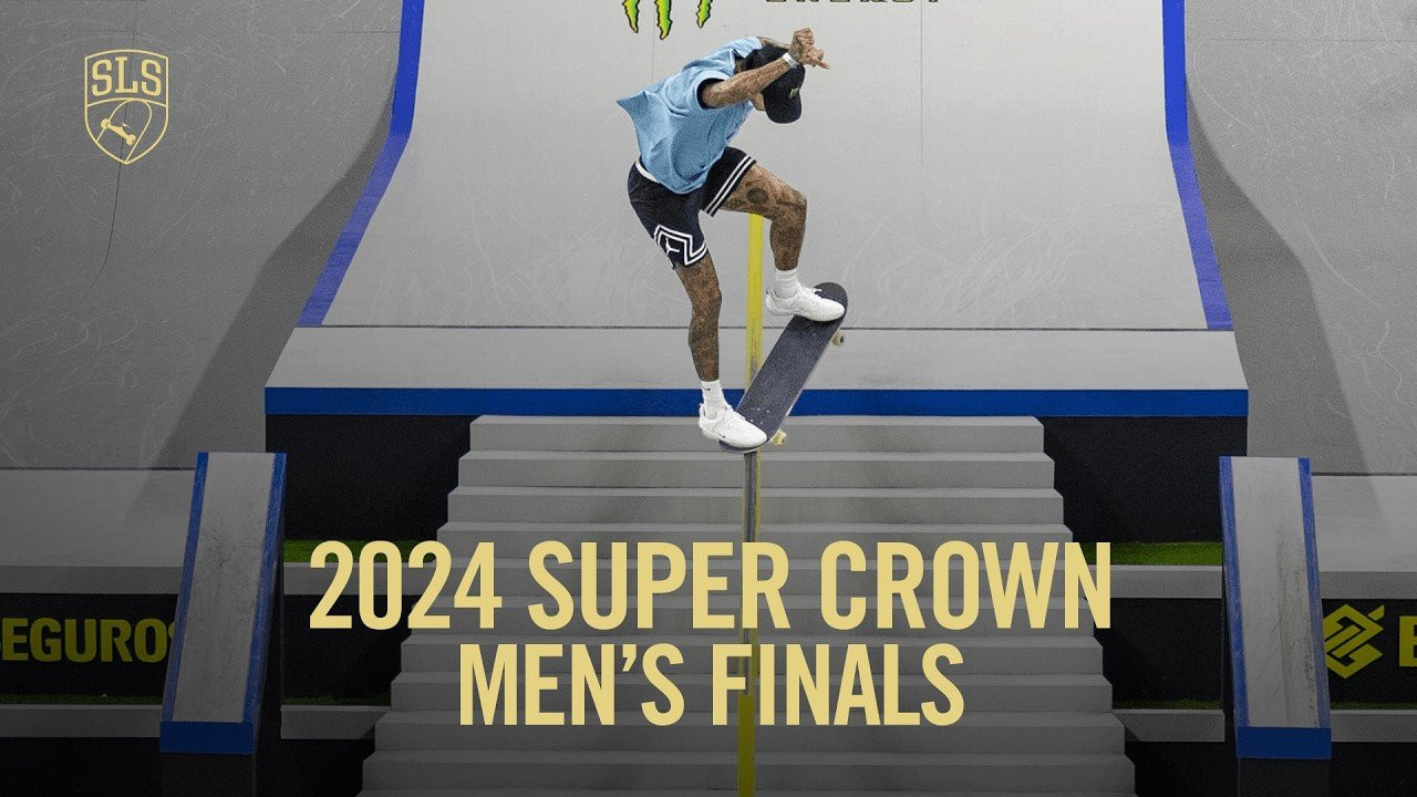 Originally Aired: 12/15/24<br /><br />Nyjah Huston, Chris Joslin, Felipe Gustavo, Giovanni Vianna, Jhank Gonzalez and Gustavo Ribeiro look to win it all & be crowned the 2024 SLS Super Crown Champ!<br /><br />Get your official SLS x Wolfpak Backpack here, available in 3 different sizes - <br />https://wolfpak.com/collections/street-league-skateboarding-collection