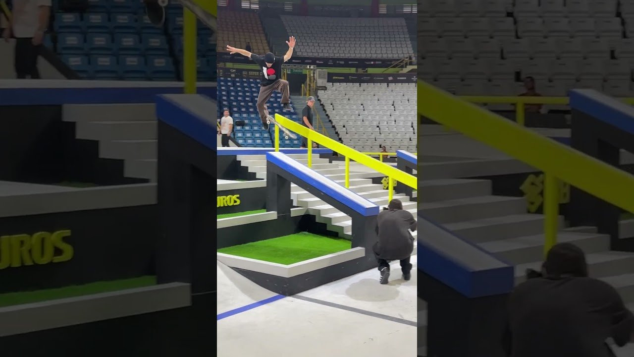 Get your official SLS x Wolfpak Backpack here, available in 3 different sizes - <br />https://wolfpak.com/collections/street-league-skateboarding-collection