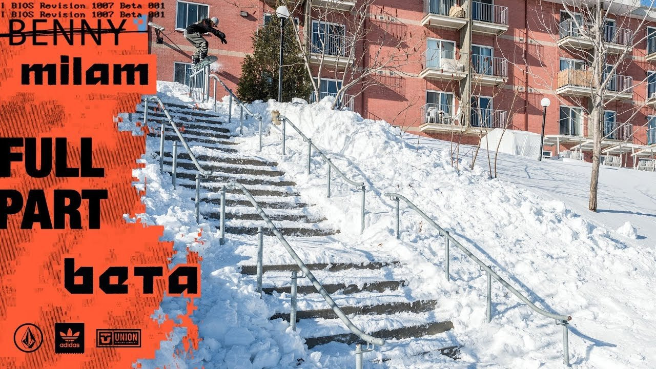 Buy The SNOWBOARDER Movie: Beta here: https://sbdr.co/Beta_iTunesBuyNow<br /><br />The steel-filled terrain parks of the Midwest are the breeding ground for many of snowboarding’s most talented rail sharks due in part to the sheer number of laps one can take in a day on the tow ropes, providing ample opportunity to perfect trick after trick. But it is also these conditions that can make it challenging to stand out among a park filled with a who’s who of pros and heavy up and comers. And this makes it even more impressive that ever since Minnesota-born Benny Milam was in junior high, he has been turning heads with his prodigious rail chops and flawless jumping skills.<br /><br />For the latest from Snowboarder Magazine check out:<br />https://www.snowboarder.com/<br />Facebook - https://sbdr.co/Facebook<br />Instagram - https://sbdr.co/Instagram<br />Twitter - https://sbdr.co/Twitter<br />YouTube - https://sbdr.co/YouTube
